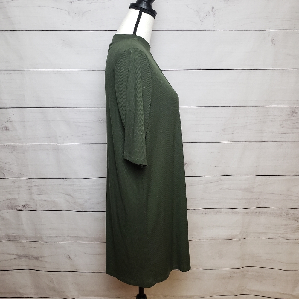 Sold Elsewhere - Torrid Olive Green Blouse - Picture 4 of 5